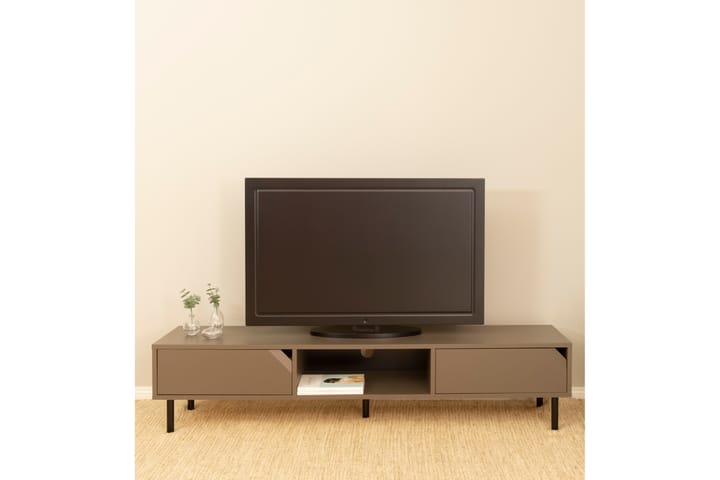 TV-taso Maybach 176,5 cm - Beige - Tv taso & Mediataso