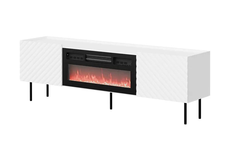 Tv-taso Munkedal 181 cm, Valkoinen