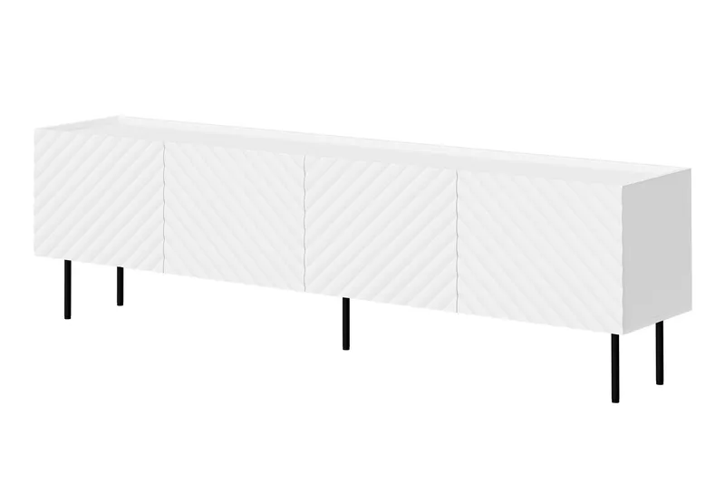 Tv-taso Munkedal 200 cm, Valkoinen