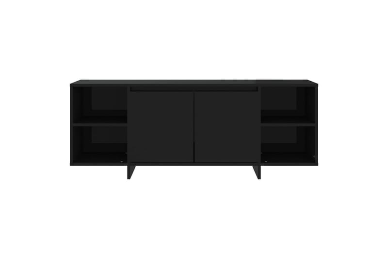 TV-taso musta 130x35x50 cm lastulevy - Musta - Huonekalut - TV- & Mediakalusteet - Tv taso & Mediataso