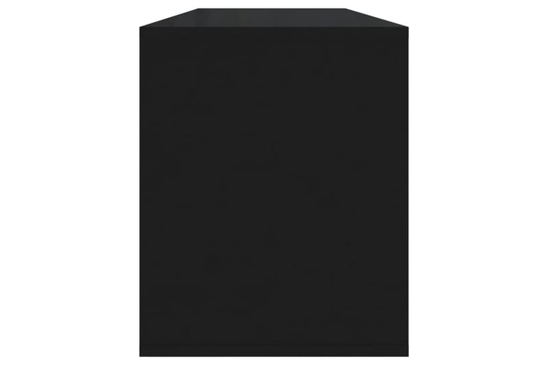 TV-taso musta 130x35x50 cm lastulevy - Musta - Huonekalut - TV- & Mediakalusteet - Tv taso & Mediataso
