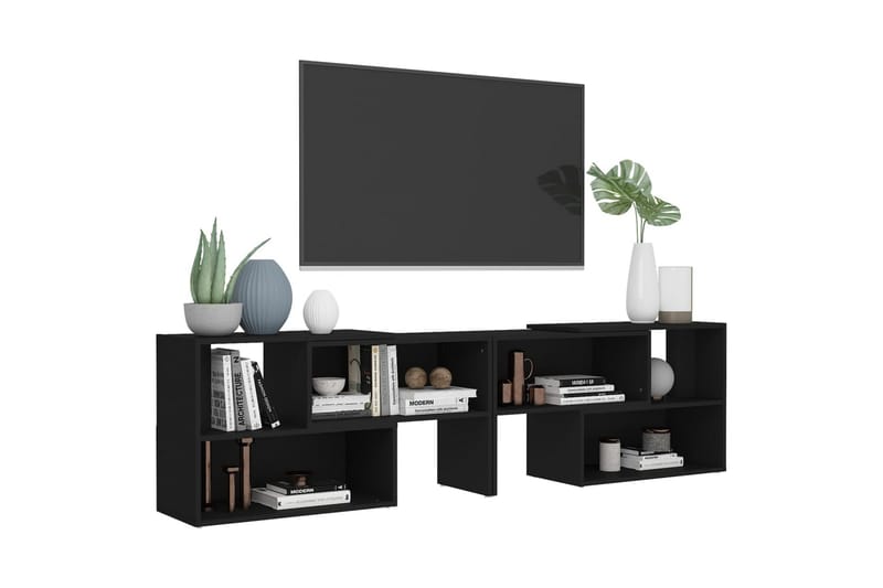 TV-taso musta 149x30x52 cm lastulevy - Musta - Huonekalut - TV- & Mediakalusteet - Tv taso & Mediataso
