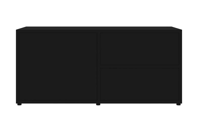 TV-taso musta 80x34x36 cm lastulevy - Huonekalut - TV- & Mediakalusteet - Tv taso & Mediataso