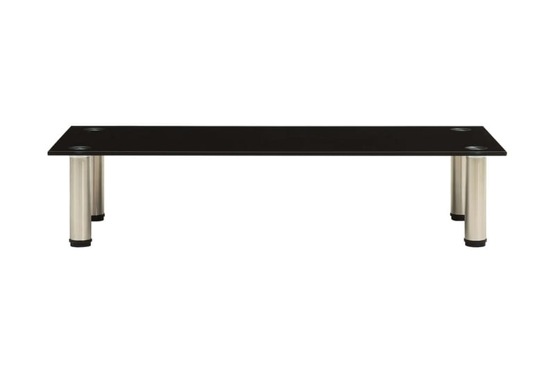 TV-taso musta 80x35x17 cm karkaistu lasi - Musta - Huonekalut - TV- & Mediakalusteet - Tv taso & Mediataso