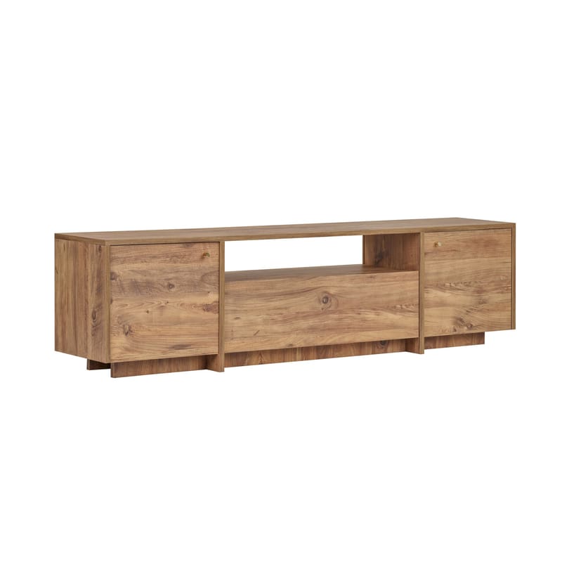 TV-taso Nordure Alvar (180 x 46 x 35 cm) Atlantic Pine - Atlantic Pine - Huonekalut - TV- & Mediakalusteet - Tv taso & Mediataso