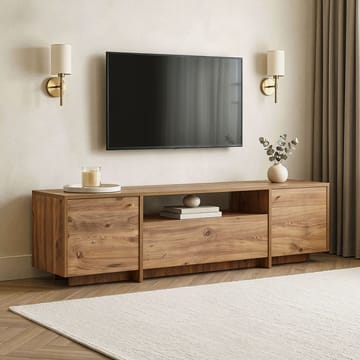TV-taso Nordure Alvar (180 x 46 x 35 cm) Atlantic Pine - Atlantic Pine - Huonekalut - TV- & Mediakalusteet - Tv taso & Mediataso