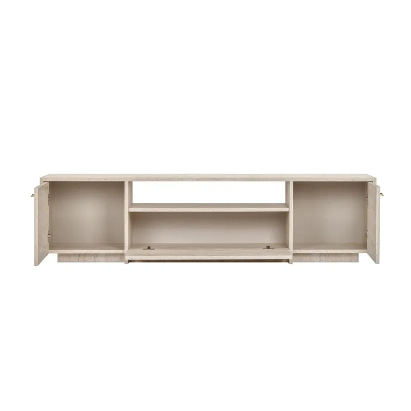 TV-taso Nordure Alvar (180 x 46 x 35 cm) Travertiini, Travertiini