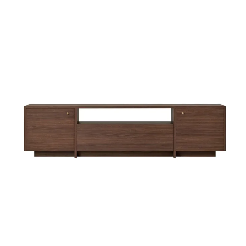 TV-taso Nordure Alvar (180 x 46 x 35 cm) Pähkinä - Pähkinä - Huonekalut - TV- & Mediakalusteet - Tv taso & Mediataso