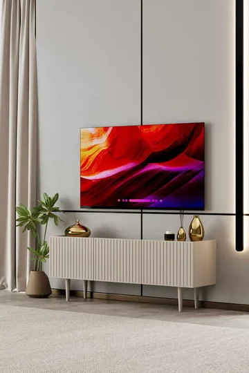 TV-taso Nordure Capella (140 x 50 x 29 cm) Hiekkakivi - Hiekkakivi - Huonekalut - TV- & Mediakalusteet - Tv taso & Mediataso