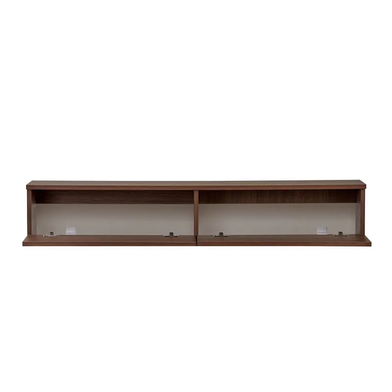 TV-taso Nordure Ligne (140 x 25 x 25 cm) Pähkinä - Pähkinä - Huonekalut - TV- & Mediakalusteet - TV-hyllyt
