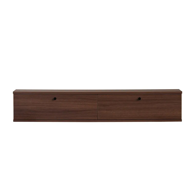 TV-taso Nordure Ligne (140 x 25 x 25 cm) Pähkinä - Pähkinä - Huonekalut - TV- & Mediakalusteet - TV-hyllyt