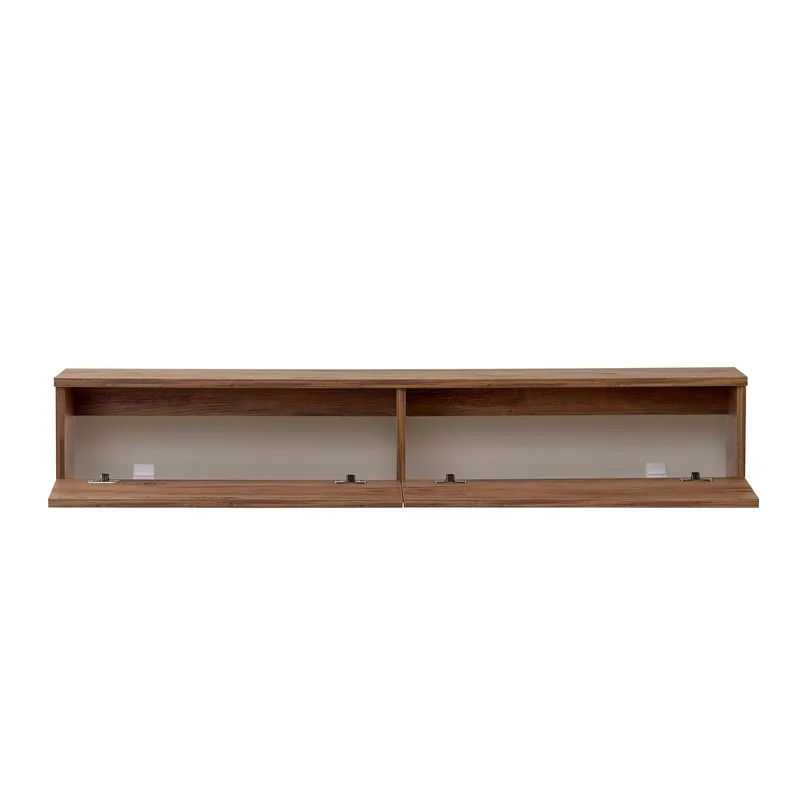 TV-taso Nordure Ligne (160 x 25 x 25 cm) Atlantic Pine, Atlantic Pine