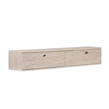 TV-taso Nordure Ligne (160 x 25 x 25 cm) Travertiini - Travertiini - Huonekalut - TV- & Mediakalusteet - TV-hyllyt