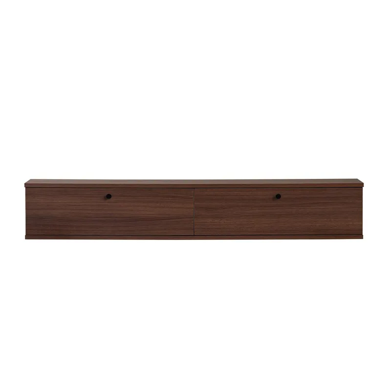 TV-taso Nordure Ligne (160 x 25 x 25 cm) Pähkinä - Pähkinä - Huonekalut - TV- & Mediakalusteet - TV-hyllyt