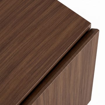 TV-taso Nordure Rivoli (160 x 50 x 35 cm) Milano pähkinä musta - Milano Walnut ja musta - Huonekalut - TV- & Mediakalusteet - Tv taso & Mediataso