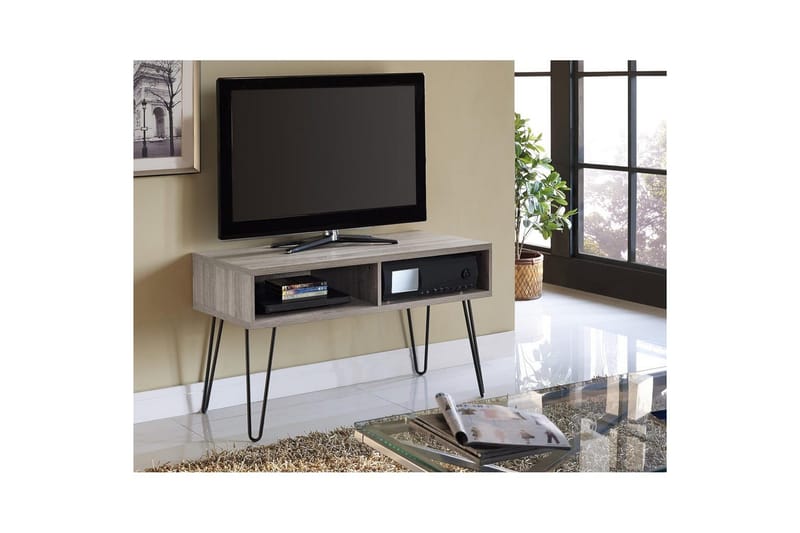 TV-taso Owen Harmaa/tammi - Harmaa/tammi - Huonekalut - TV- & Mediakalusteet - Tv taso & Mediataso