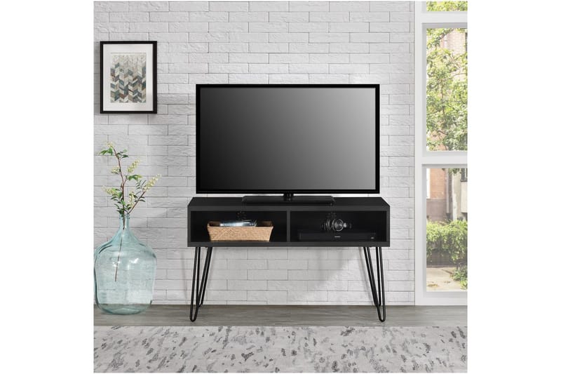 TV-taso Owen Musta/tammi - Musta/tammi - Huonekalut - TV- & Mediakalusteet - Tv taso & Mediataso
