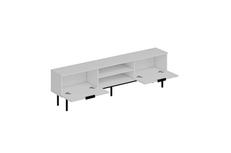 TV-taso Ranjit Valkoinen - Valkoinen - Huonekalut - TV- & Mediakalusteet - Tv taso & Mediataso