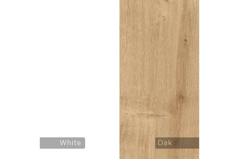 TV-taso Rasab 180 Safidoniritammi / Valkoinen - Safidoniritammi / Valkoinen - Huonekalut - TV- & Mediakalusteet - Tv taso & Mediataso