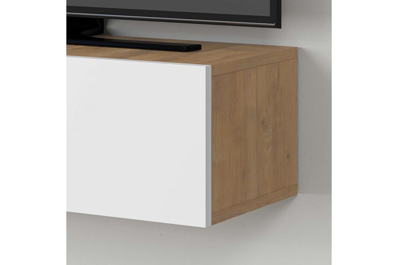 TV-taso Rasab Safidoniritammi / Valkoinen - Safidoniritammi / Valkoinen - Huonekalut - TV- & Mediakalusteet - Tv taso & Mediataso