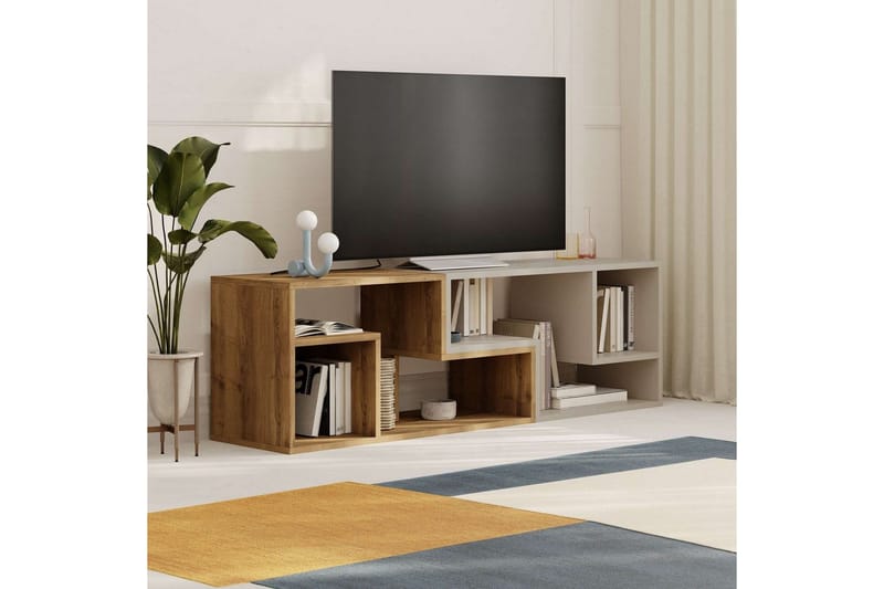 TV-taso Ravena Hitit / Hiekkakivi - Hitit / Hiekkakivi - Huonekalut - TV- & Mediakalusteet - Tv taso & Mediataso