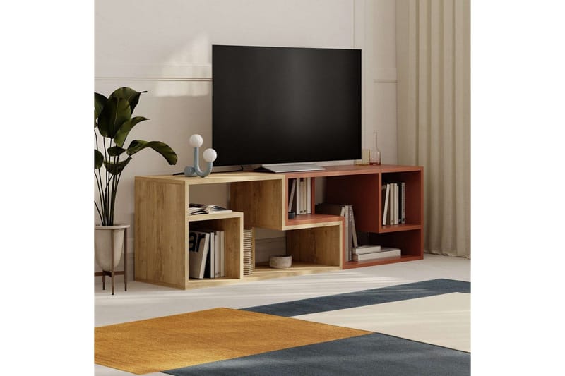 TV-taso Ravena Safidoniritammi / Kaneli - Safidoniritammi / Kaneli - Huonekalut - TV- & Mediakalusteet - Tv taso & Mediataso