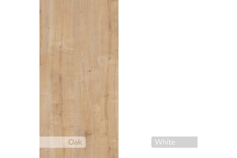 TV-taso Ravena Safidoniritammi / Valkoinen - Safidoniritammi / Valkoinen - Huonekalut - TV- & Mediakalusteet - Tv taso & Mediataso