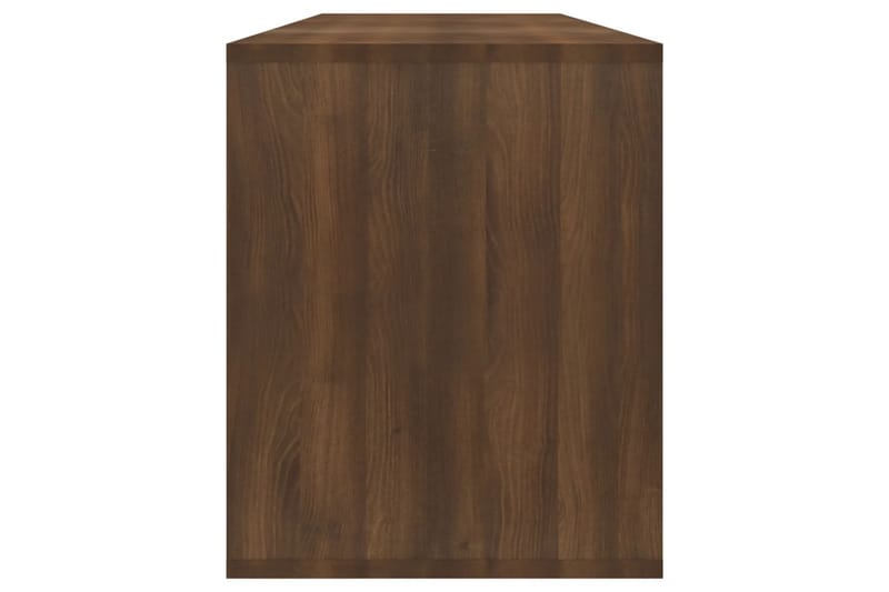 TV-taso ruskea tammi 130x35x50 cm lastulevy - Ruskea - Huonekalut - TV- & Mediakalusteet - Tv taso & Mediataso