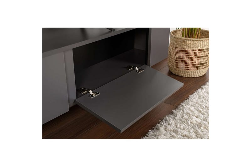 TV-taso Seesteisyys Antrasiitinmusta - Antrasiitinmusta - Huonekalut - TV- & Mediakalusteet - Tv taso & Mediataso