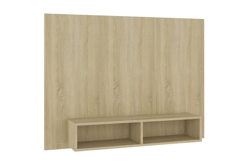 TV-taso seinälle Sonoma-tammi 120x23,5x90 cm lastulevy - Ruskea - Huonekalut - TV- & Mediakalusteet - Tv taso & Mediataso