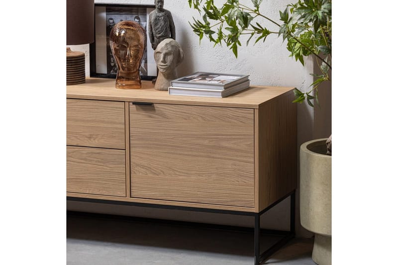 TV-taso Silas - Tammi, Tammi, 180 cm - Huonekalut - TV- & Mediakalusteet - Tv taso & Mediataso