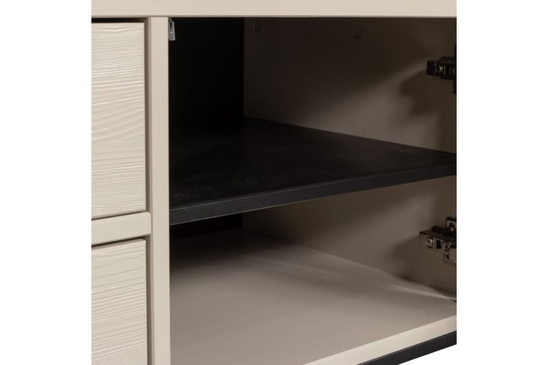 TV-taso Silas - Pöly, Harjattu mänty, 120 cm - Huonekalut - TV- & Mediakalusteet - Tv taso & Mediataso