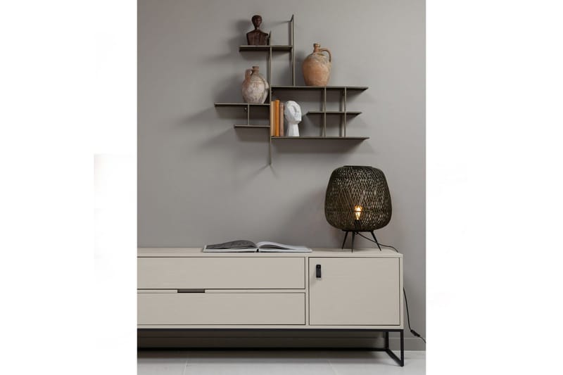 TV-taso Silas - Pöly, Harjattu mänty, 180 cm - Huonekalut - TV- & Mediakalusteet - Tv taso & Mediataso