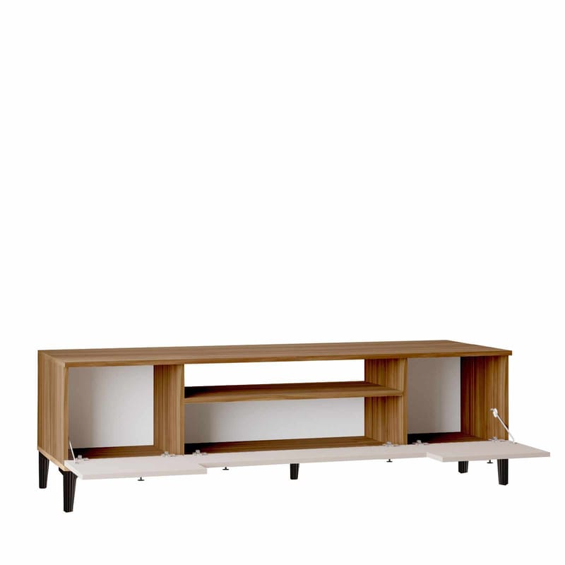TV-taso Skye Decor Cleo Shelf (180 x 55 x 44,5 cm) Pähkinä - Pähkinä - Huonekalut - TV- & Mediakalusteet - Tv taso & Mediataso