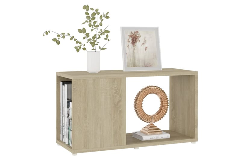 TV-taso Sonoma-tammi 60x24x32 cm lastulevy - Ruskea - Huonekalut - TV- & Mediakalusteet - Tv taso & Mediataso