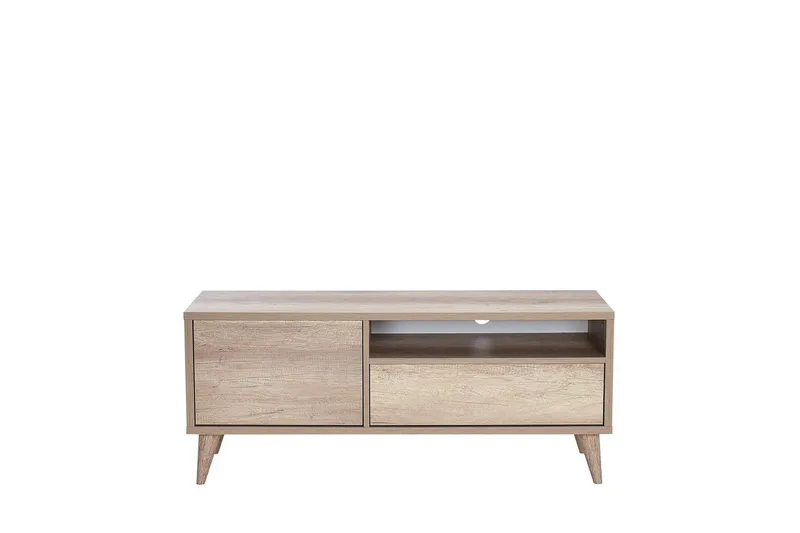 TV-taso Sosan Vaalea Pähkinäpuu - Vaalea Pähkinäpuu - Huonekalut - TV- & Mediakalusteet - Tv taso & Mediataso