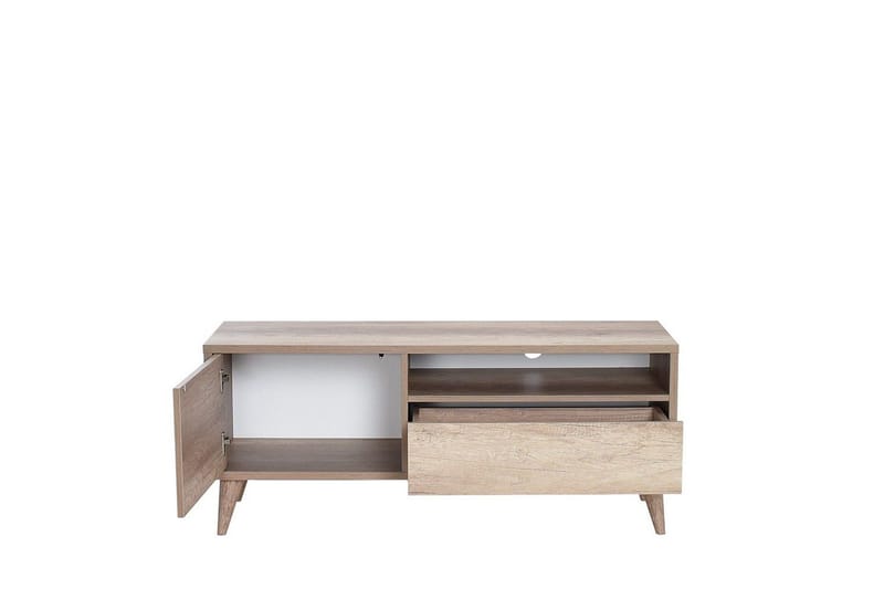 TV-taso Sosan Vaalea Pähkinäpuu - Vaalea Pähkinäpuu - Huonekalut - TV- & Mediakalusteet - Tv taso & Mediataso