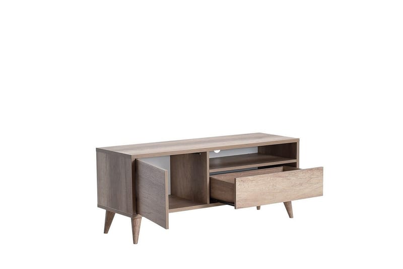 TV-taso Sosan Vaalea Pähkinäpuu - Vaalea Pähkinäpuu - Huonekalut - TV- & Mediakalusteet - Tv taso & Mediataso