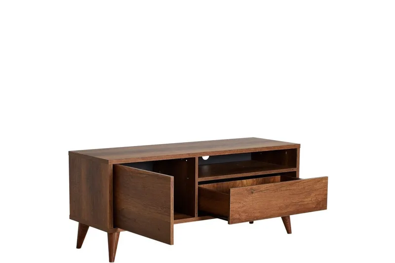 TV-taso Sosan Pähkinäpuu - Oslo Pähkinäpuu - Huonekalut - TV- & Mediakalusteet - Tv taso & Mediataso