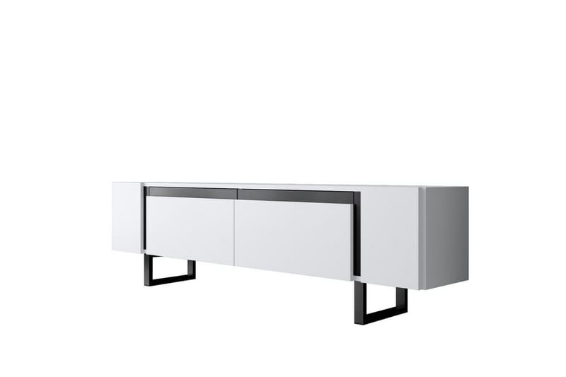 TV-taso Sozi Valkoinen / Musta - Valkoinen / Musta - Huonekalut - TV- & Mediakalusteet - Tv taso & Mediataso