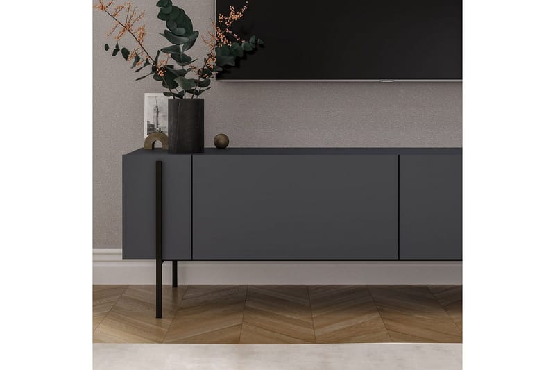 TV-taso Stira Antrasiitti - Antrasiitti - Huonekalut - TV- & Mediakalusteet - Tv taso & Mediataso