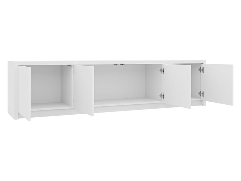 TV-taso TV-taso SOLID 4D musta - Huonekalut - TV- & Mediakalusteet - Tv taso & Mediataso