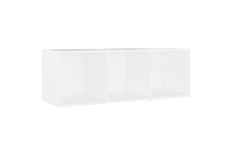TV-taso valkoinen 107x35x37 cm lastulevy - Valkoinen - Huonekalut - TV- & Mediakalusteet - Tv taso & Mediataso