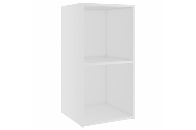 TV-taso valkoinen 72x35x36,5 cm lastulevy - Valkoinen - Huonekalut - TV- & Mediakalusteet - Tv taso & Mediataso