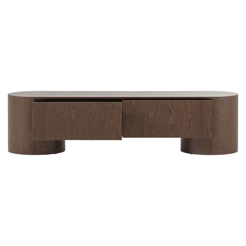 TV-taso Velari 200 cm - Ruskea - Huonekalut - TV- & Mediakalusteet - TV-kaappi