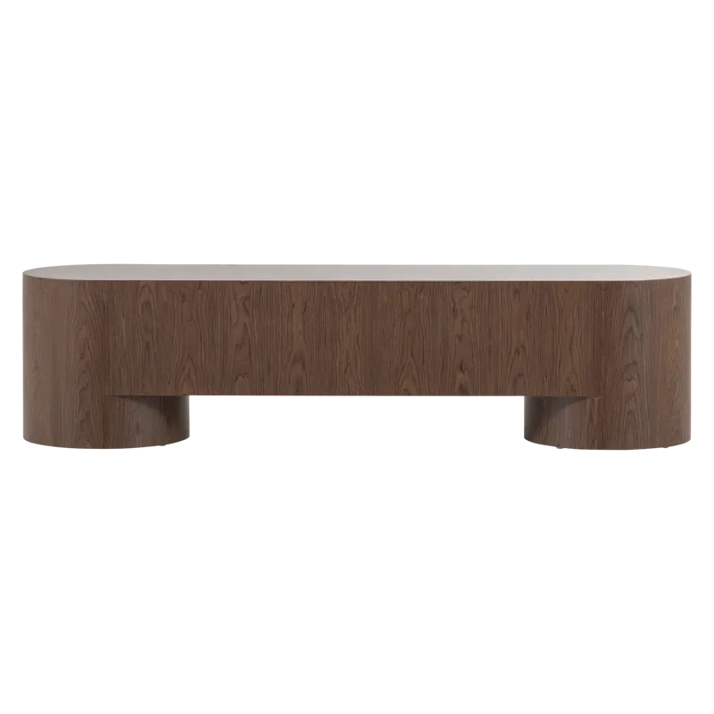 TV-taso Velari 200 cm - Ruskea - Huonekalut - TV- & Mediakalusteet - TV-kaappi