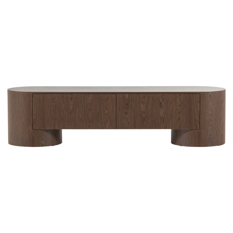 TV-taso Velari 200 cm - Ruskea - Huonekalut - TV- & Mediakalusteet - TV-kaappi