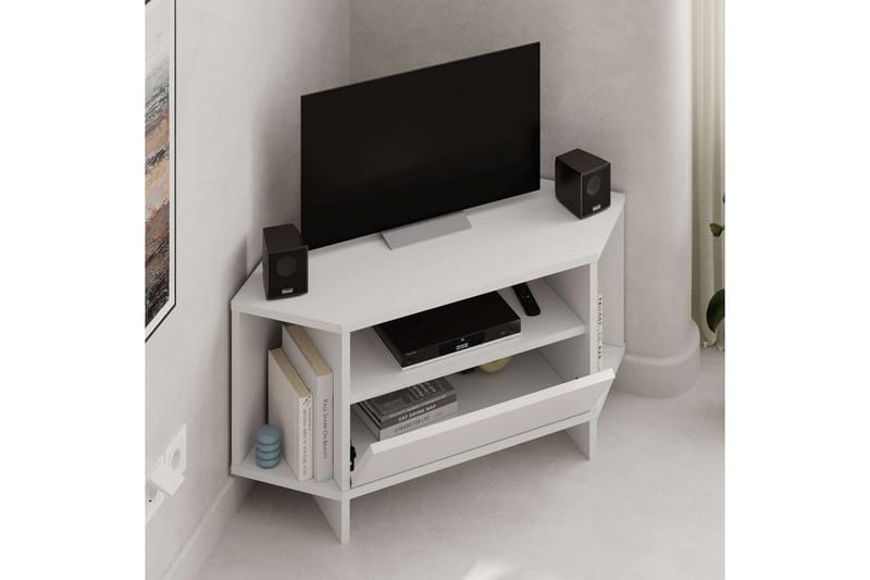 TV-taso Viva Valkoinen - Valkoinen - Huonekalut - TV- & Mediakalusteet - Tv taso & Mediataso