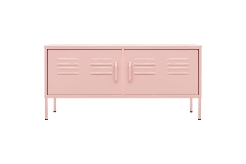 TV-taso pinkki 105x35x50 cm teräs - Huonekalut - TV- & Mediakalusteet - Tv taso & Mediataso