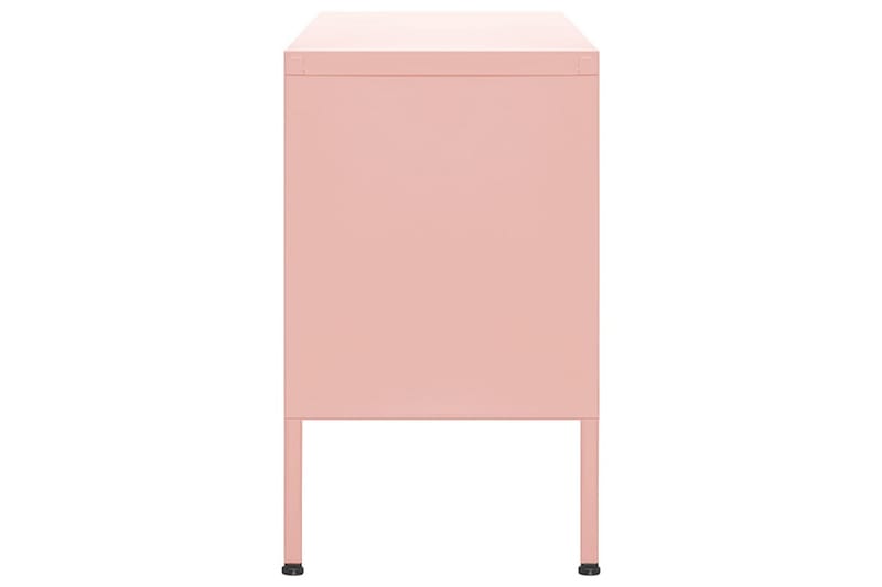 TV-taso pinkki 105x35x50 cm teräs - Huonekalut - TV- & Mediakalusteet - Tv taso & Mediataso